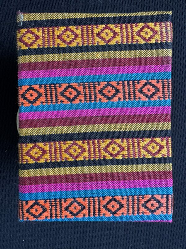 Carnet de poche en parchemin népalais